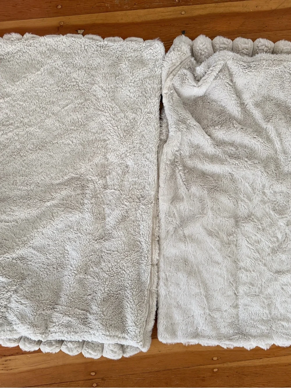 Frye Faux Fur‎ Queen Pillow Case Covers Set of 2